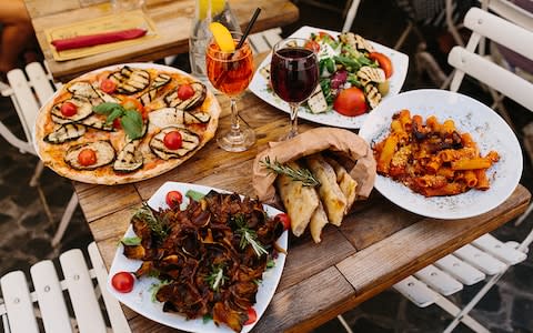 Local cuisine in Rome - Credit: CHRISTINE WEHRMEIER