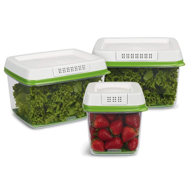 Rubbermaid FreshWorks Large Square Produce Saver Storage Container