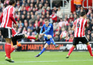 The Ordem 3 most certainly delivered! One of the biggest shocks in sporting history as Leicester City won the title. Jamie Vardy scored 24 on their way. (Photo by Plumb Images/Leicester City FC via Getty Images)