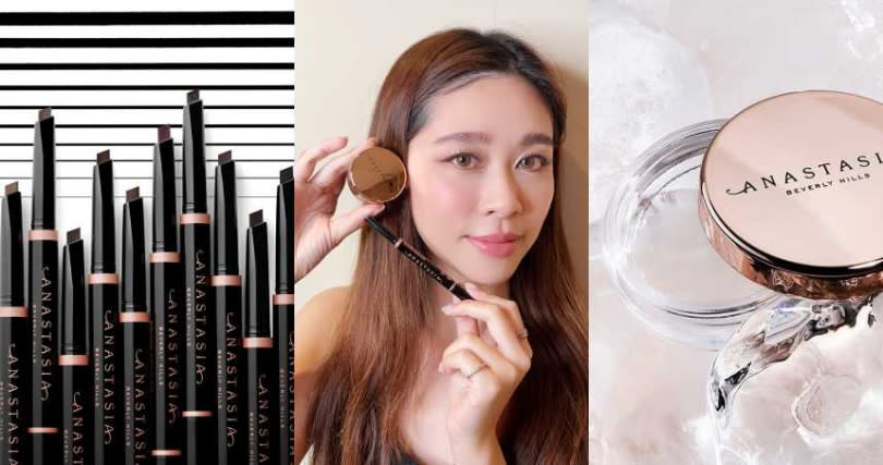 Anastasia Beverly Hills的代表性產品當然就是「零失手三角兩用眉筆」跟「專業眉毛定型膠」。（圖／品牌提供）