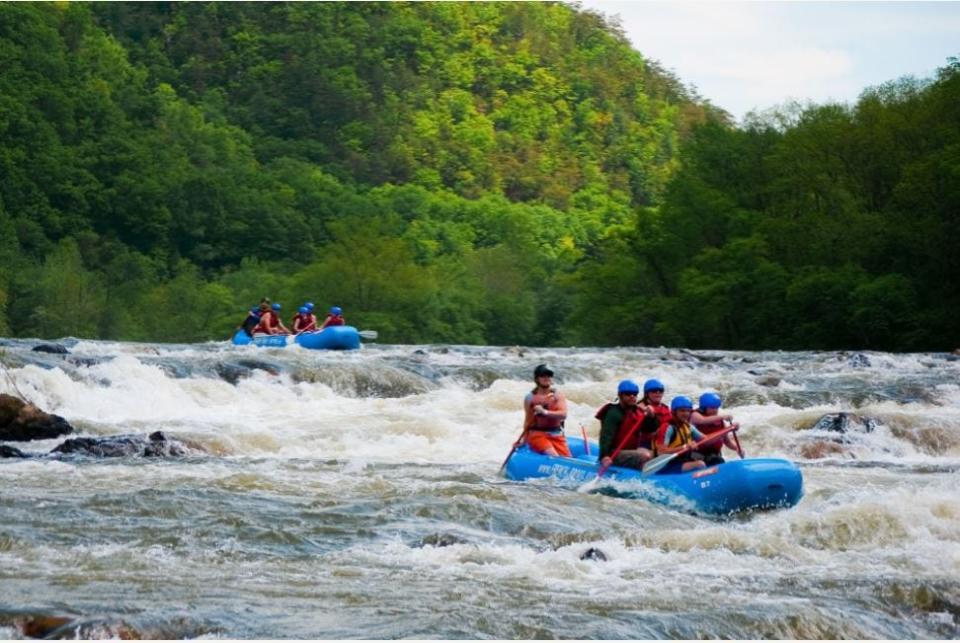 French Broad River Festival's raft race is one of the key events at the weekend festival, which will take place Oct. 1-3.