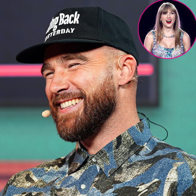 Travis Kelce Smiles at Charity Event When Asked About Making 'An Honest  Woman' Out of Taylor Swift