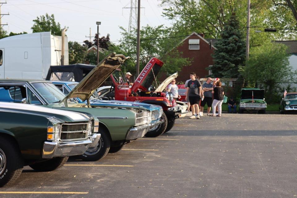 Antique cars were among the vehicles at a previous Transportation Show at Arborwood Elementary School. This year's show is May 17.