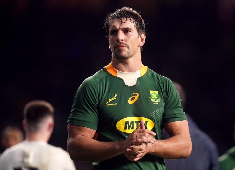 Eben Etzebeth will win his 100th cap for South Africa in the third Test against Wales (Adam Davy/PA) (PA Archive)