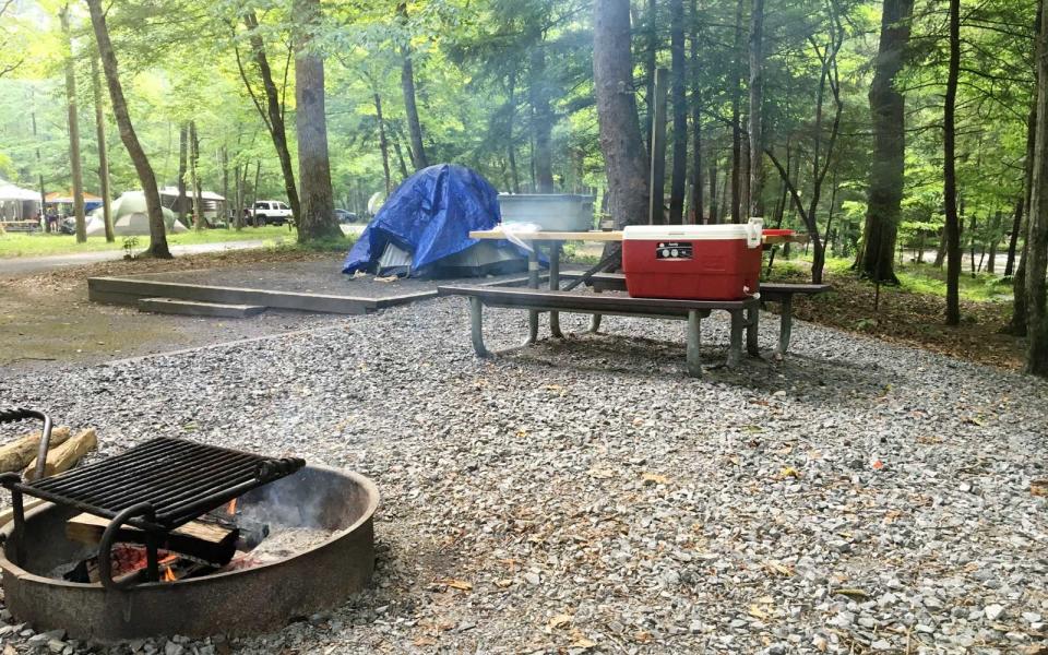 Tennessee — Elkmont Campground, Great Smoky Mountains National Park