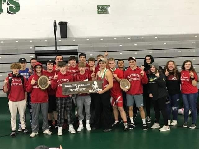 The Plymouth Big Red won the Clear Fork Wrestling Invitational on Saturday.