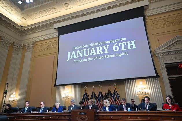 The US House Select Committee convenes a hearing to Investigate the January 6 Attack on the US Capitol, on Capitol Hill in Washington, DC, on October 13, 2022. (Photo: Photo by MANDEL NGAN/AFP via Getty Images)