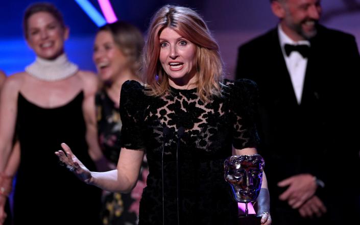 Sharon Horgan accepts the Drama Series Award for Bad Sisters - Stuart Wilson/BAFTA