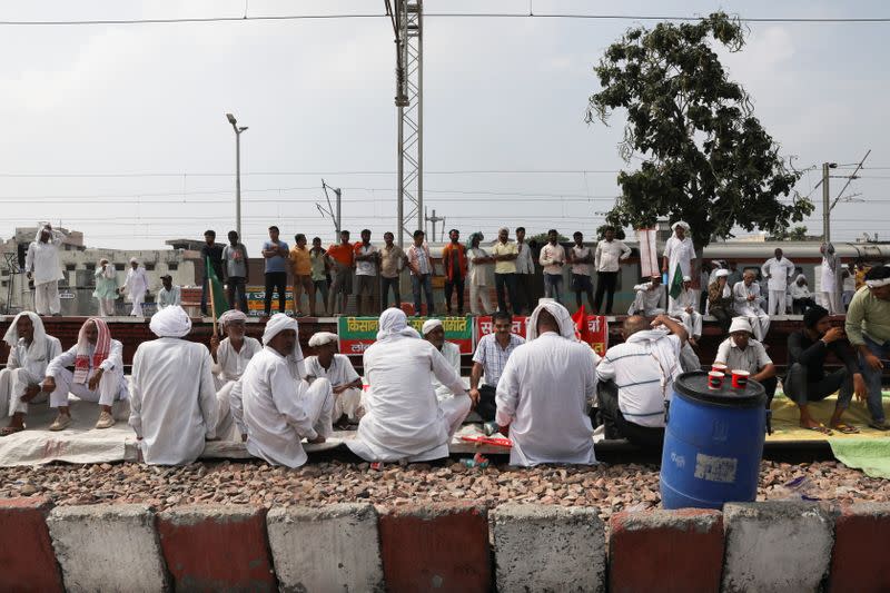 Protest against the farms laws, in Sonipat