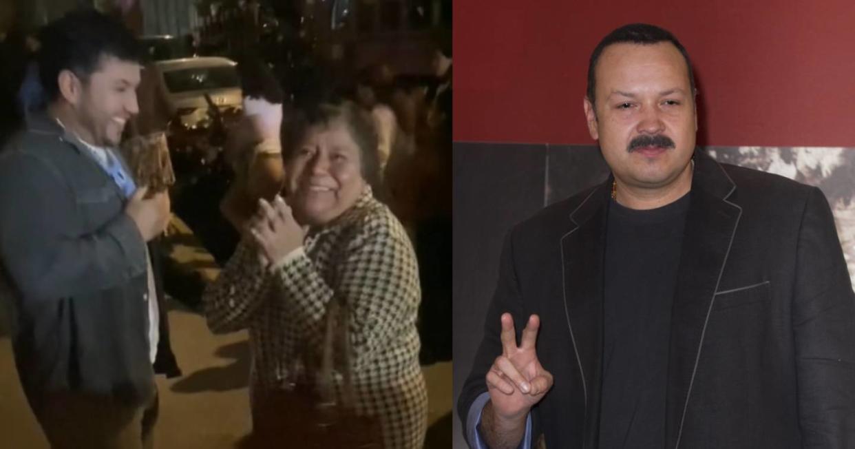 Mujer se emociona porque su hijo la lleva de sorpresa a concierto de Pepe Aguilar. Foto: Captura de video TikTok vía @rafaelsilguero y Getty Images 