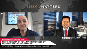 Frank Pereira, Managing Partner of Coleman Consulting Group, LLC, was interviewed on the Mission Matters Business Podcast.