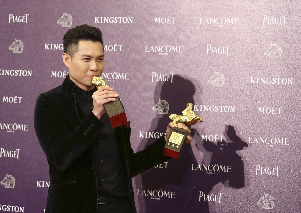 Singaporean director Anthony Chen at the 50th Golden Horse Film Awards in Taipei