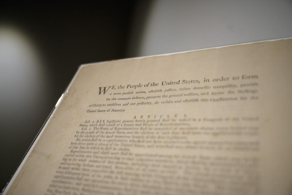 The Constitution was ratified in 1788.