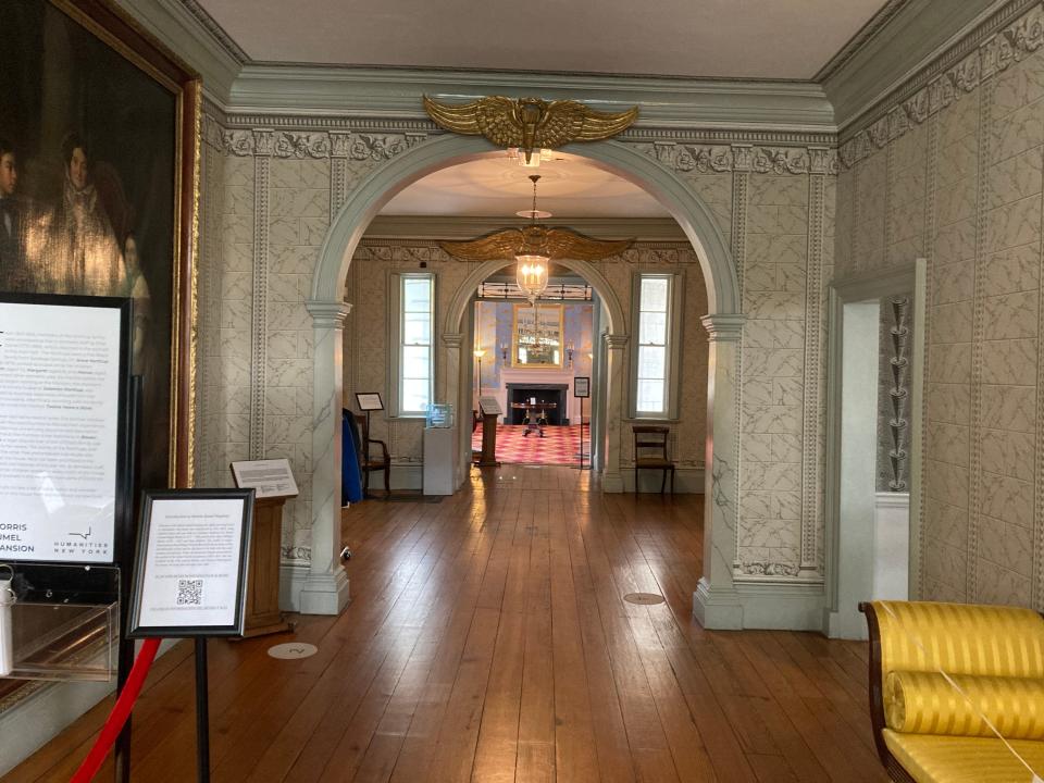 The entry foyer at Morris-Jumel House.