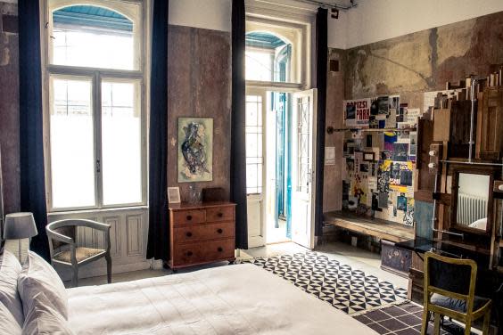 Light floods into one of the stylish rooms at Brody House (Laszlo Balkanyi c/o Brody House)