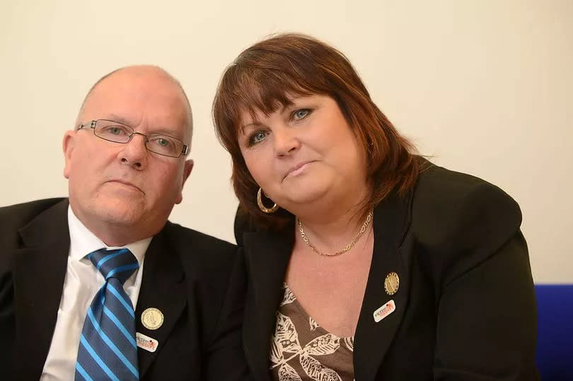 Trevor and Sheila Fairhurst -Credit:Manchester Evening News