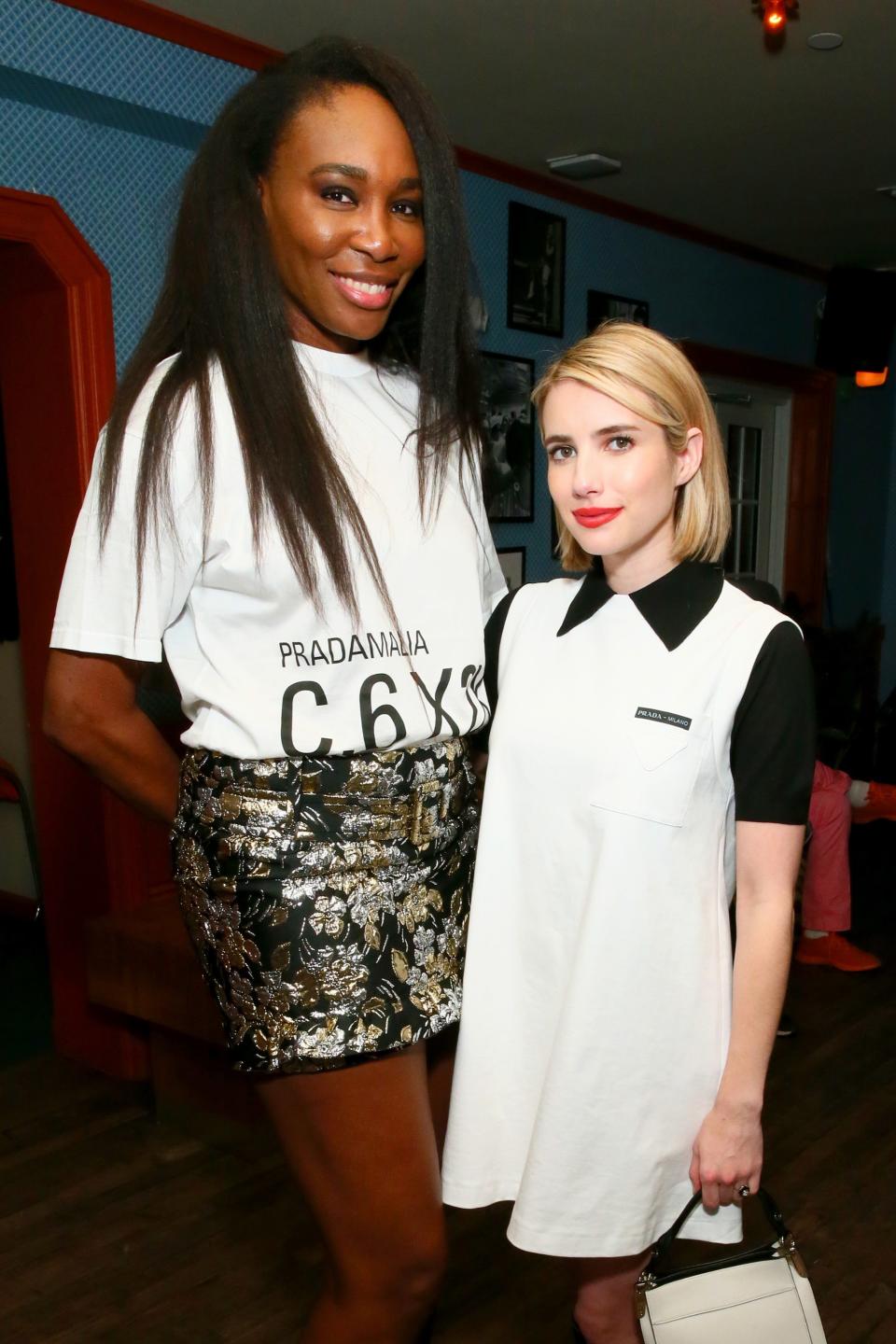 Kanye West, Venus Williams, Emma Roberts, and Theaster Gates Party With  Prada in Miami