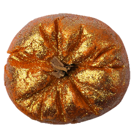 Shop Now: Lush Sparkly Pumpkin Bubble Bar, $6.95, available at Lush.