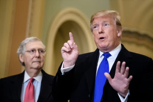 Republican Senate Majority Leader Mitch McConnell has said there is no chance the Senate will remove President Donald Trump from office