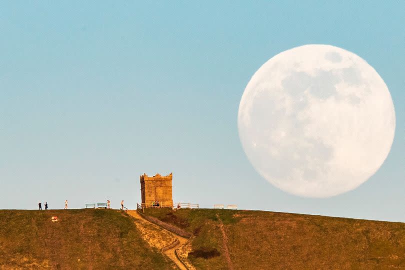 The Flower Moon as seen in 2020