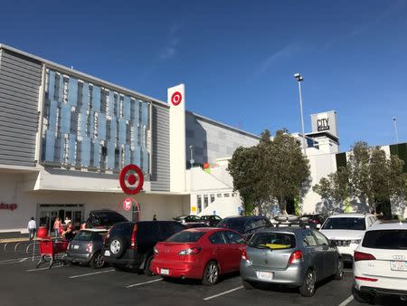 The Target store at the City Center mall is pictured in San Francisco, California, U.S. on September 25, 2017. Picture taken September 25, 2017. REUTERS/Jeffrey Dastin