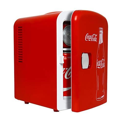 3) Coca-Cola Classic Portable Thermoelectric Mini Fridge