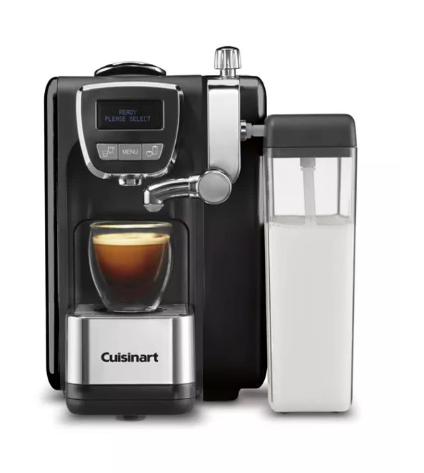 Get the <a href="https://fave.co/37kKyaB" target="_blank" rel="noopener noreferrer">Cuisinart EM-25 Espresso Defined on sale for $240﻿</a> (normally $3745) at Macy's.
