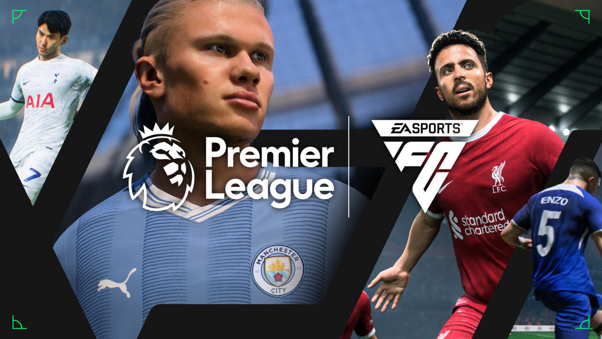  Premier League and EA Sports FC hero image with logos 