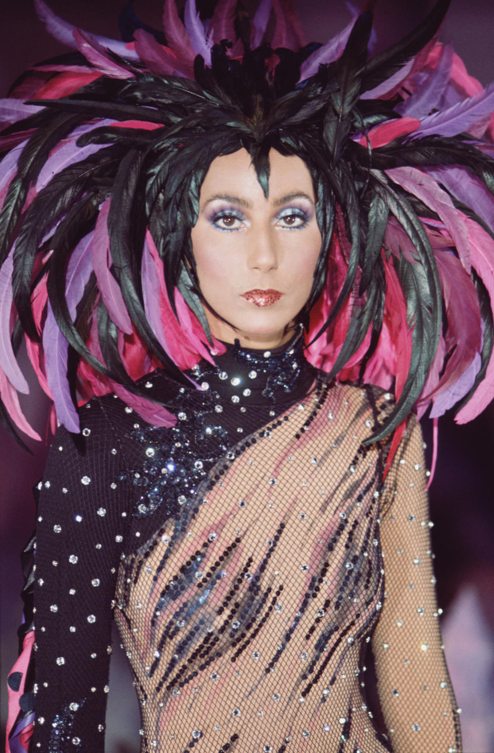 Promotional portrait of Cher for "The Sonny &amp; Cher Comedy Hour."