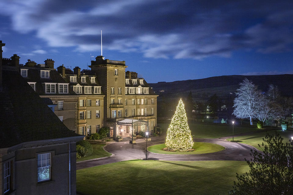 The exterior of the Gleneagles