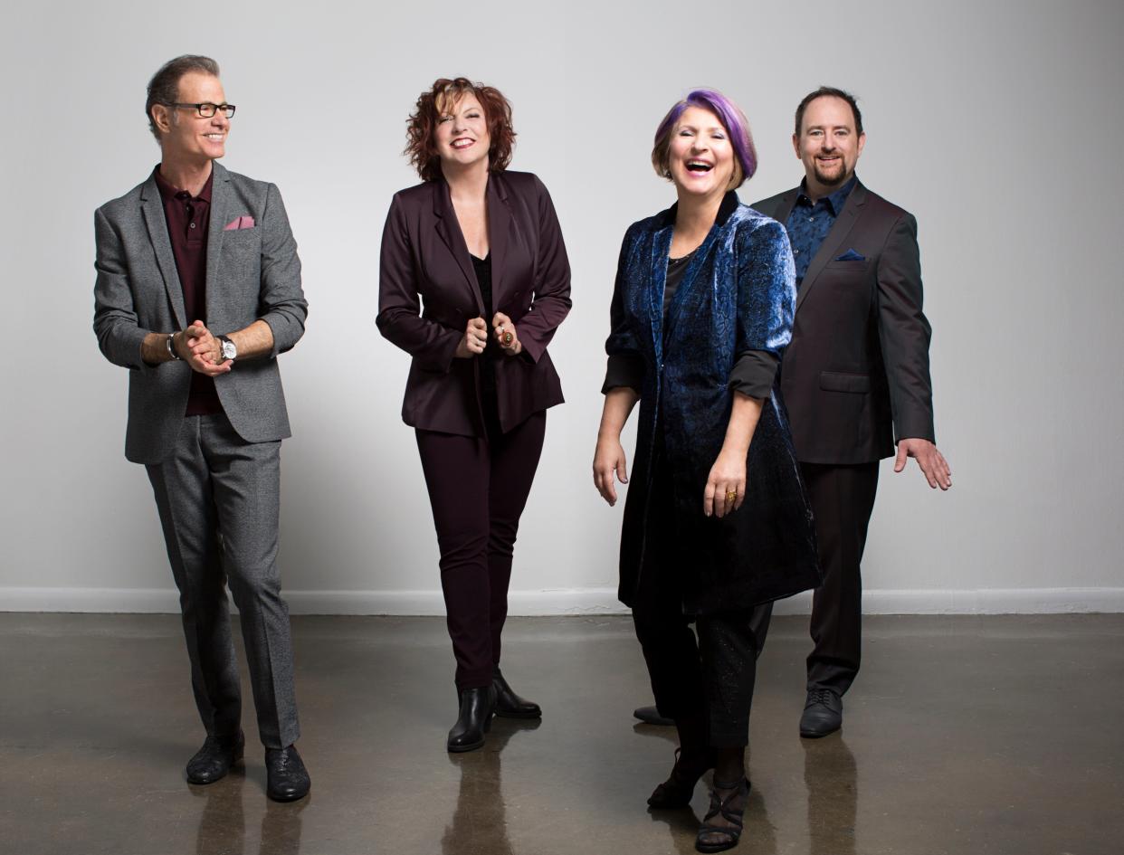 The multiple Grammy-winning singing group Manhattan Transfer will play Jesse Auditorium on April 12, 2023.