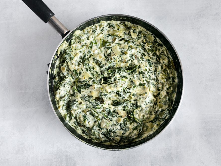 spinach dip spinach casserole