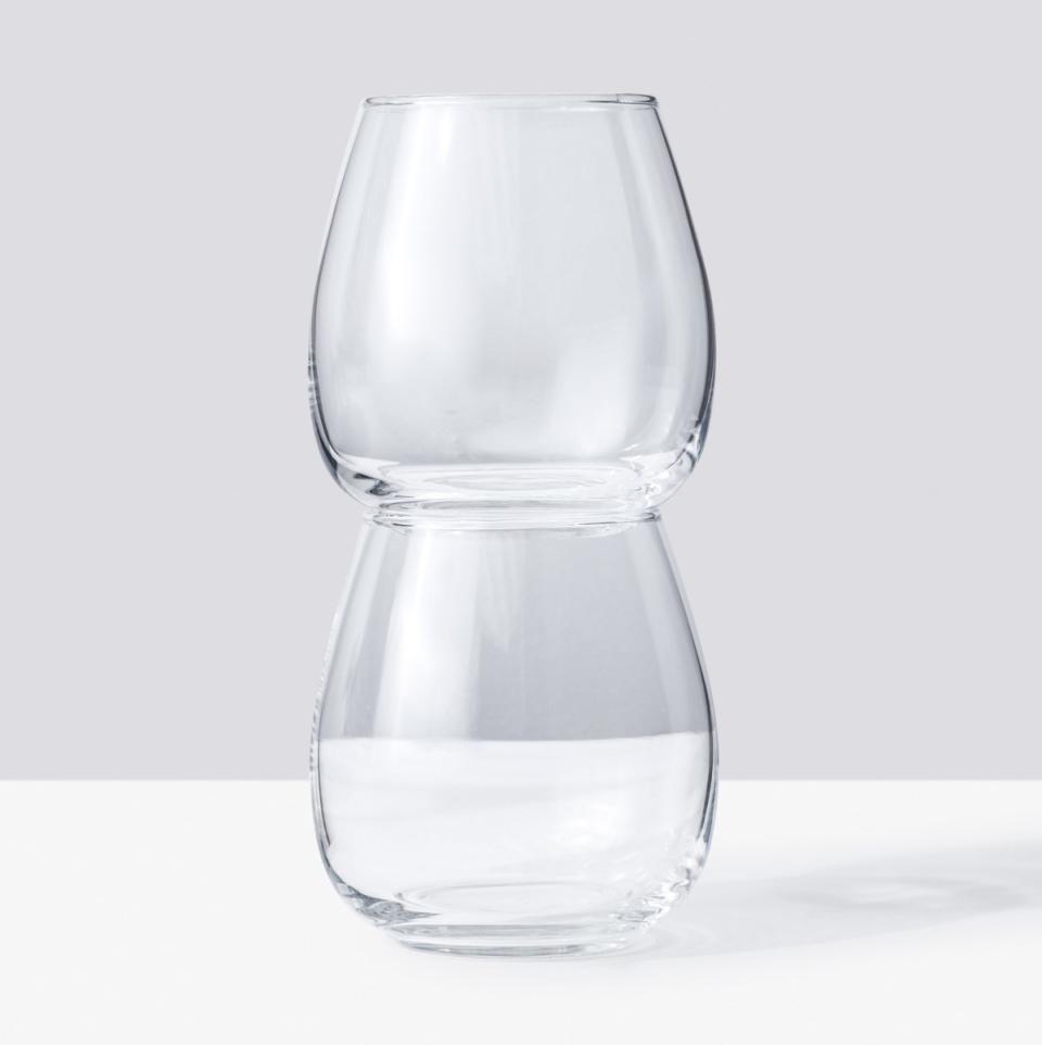 Made by Design stackable stemless wine glass by Target, $2, target.com