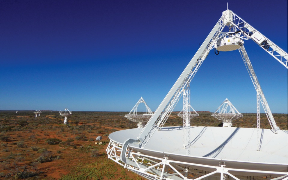 El telescopio Askap en Australia Occidental