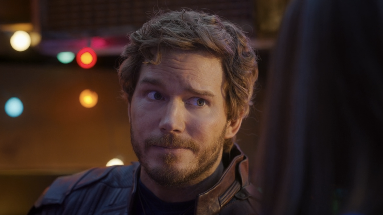  Chris Pratt in the Guardians Holiday Special. 