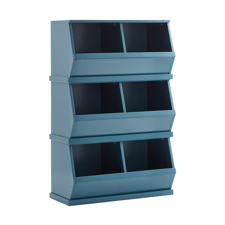 Get it <a href="https://www.containerstore.com/s/toy-storage/blue-nantucket-stackable-storage-bin/1d?productId=11006533" target="_blank">here</a>.