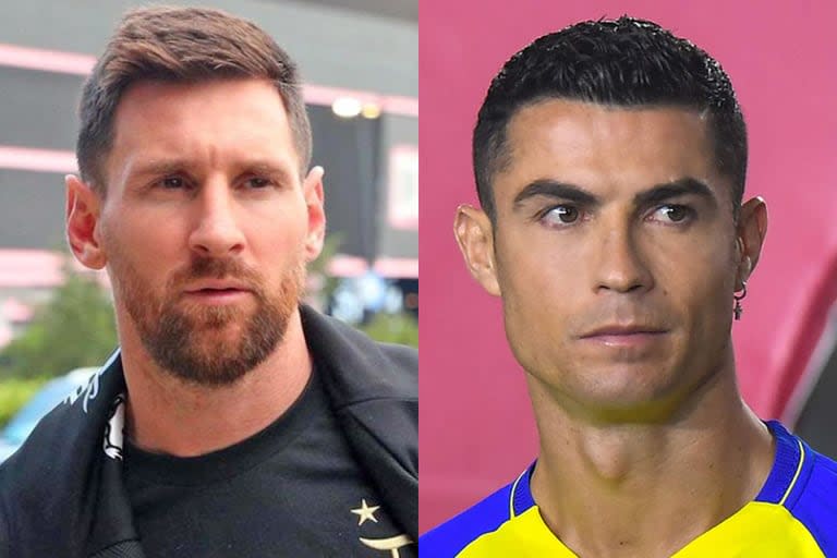 Messi y Cristiano compartieron un solidario mensaje para las víctimas