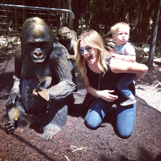 23) When They Goofed Around On a Playdate At the San Diego Zoo