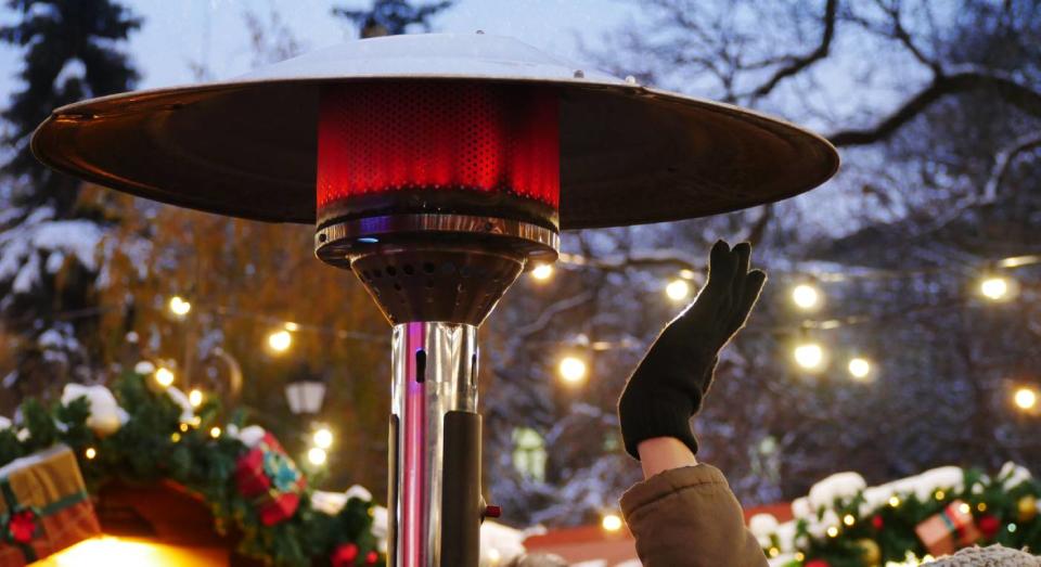 Best outdoor heaters to keep you warm during a chilly outdoor drink. (Getty Images) 