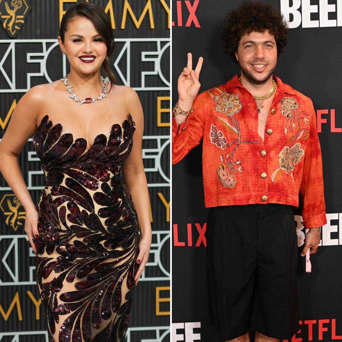 OMG! Selena Gomez and Boyfriend Benny Blanco Arrive at the 2023 Primetime  Emmys Together