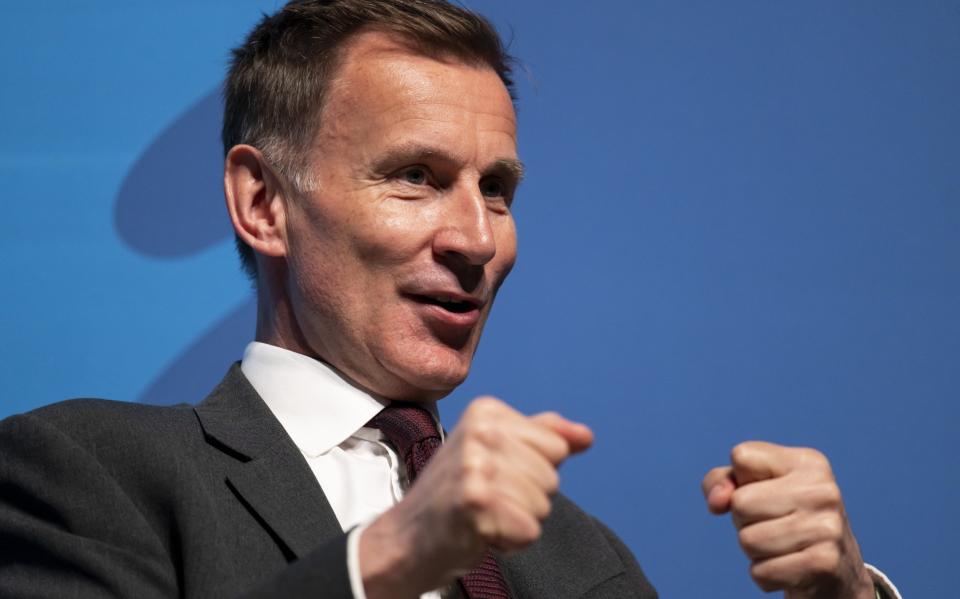 Chancellor of the Exchequer Jeremy Hunt - Matthew Horwood/Getty Images