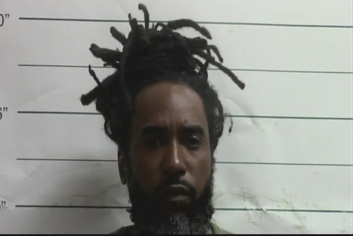Bokio B. Johnson was arrested by New Orleans police in connection with the murder of Hollis Carter (New Orleans Police Department)
