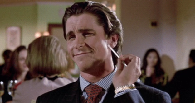 Screenshot from "American Psycho"