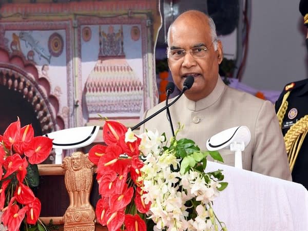 President Ram Nath Kovind at Ayodhya, Uttar Pradesh,