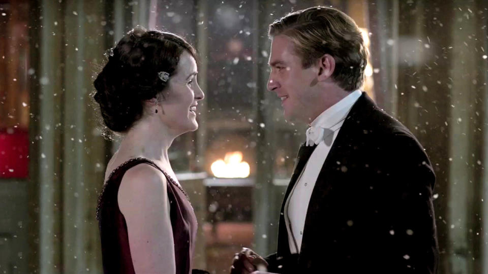 Michelle Dockery and Dan Stevens, "Downton Abbey"