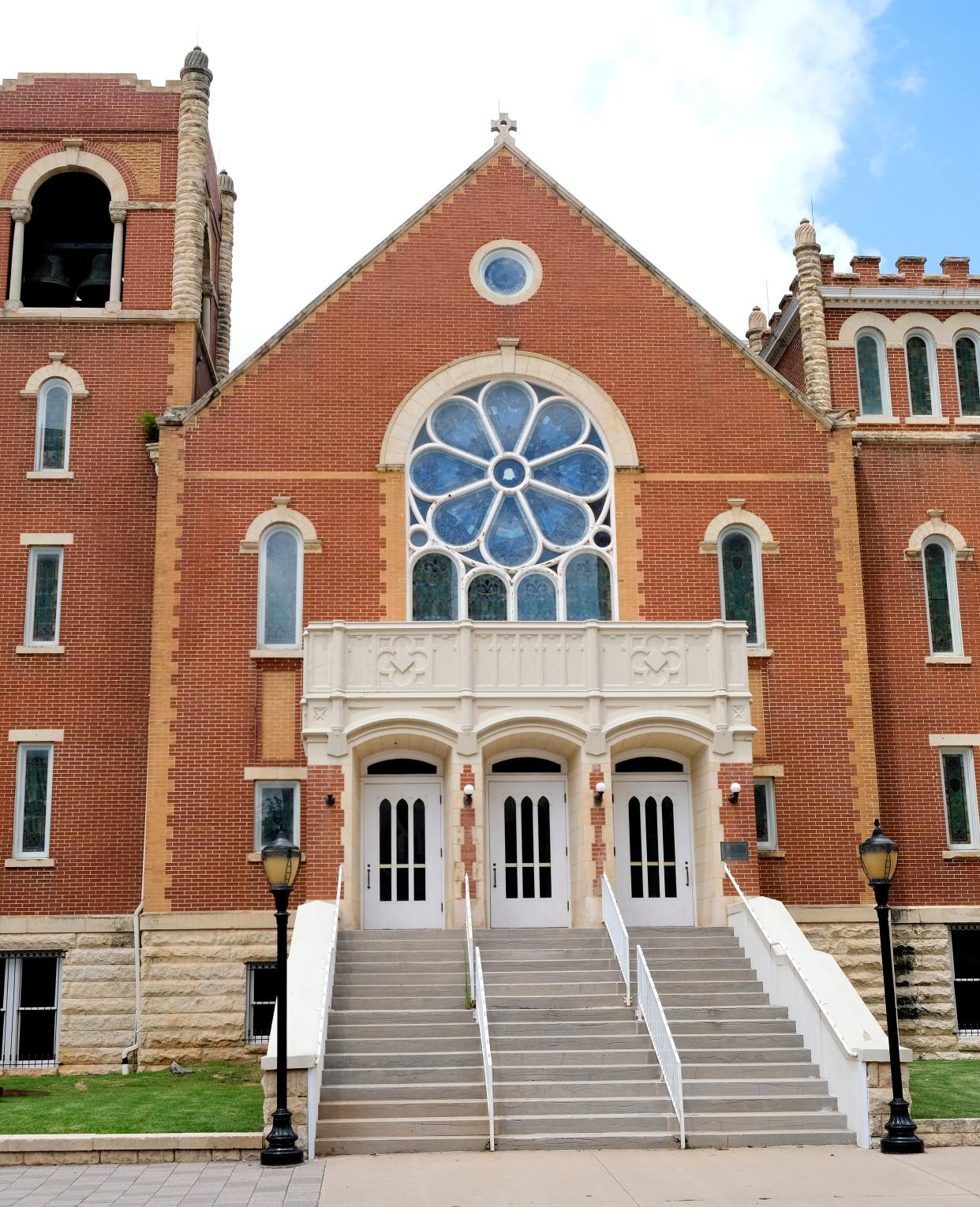 First United Methodist Church of Oklahoma City, 131 NW 4, is shown in this photo. (Credit: DOUG HOKE/THE OKLAHOMAN, Doug Hoke)