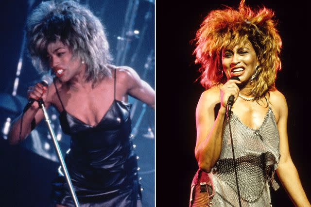 <p>Touchstone/Kobal/Shutterstock ; Lorne Resnick/Redferns</p> Angela Bassett, Tina Turner