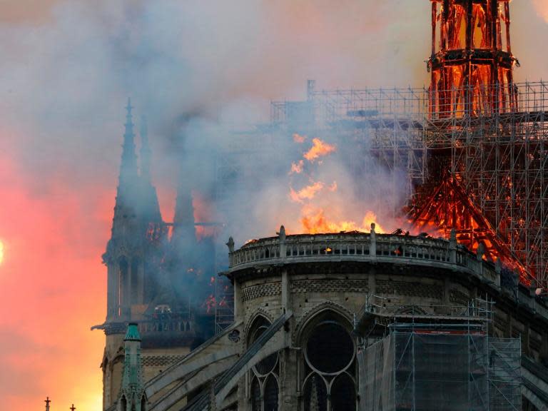 Donald Trump has weighed in with some advice for Parisian firefighters battling a blaze at the Notre Dame cathedral."So horrible to watch the massive fire at Notre Dame Cathedral in Paris. Perhaps flying water tankers could be used to put it out. Must act quickly!" Mr Trump tweeted.> So horrible to watch the massive fire at Notre Dame Cathedral in Paris. Perhaps flying water tankers could be used to put it out. Must act quickly!> > — Donald J. Trump (@realDonaldTrump) > > April 15, 2019