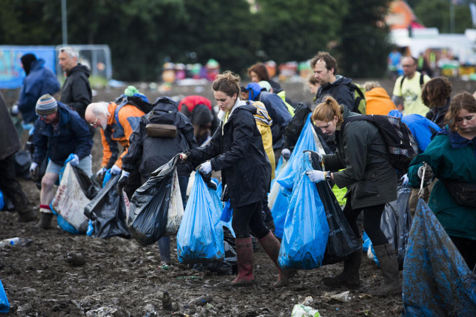 Hundreds of thousands of rubbish bags will be filled.