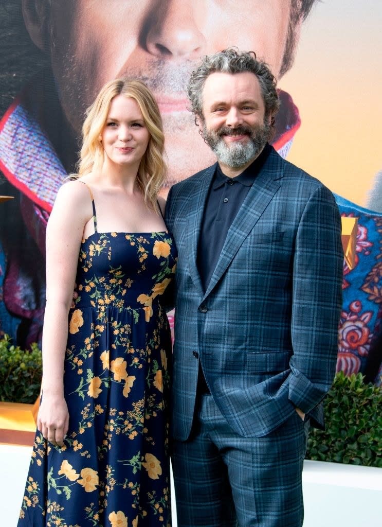 Anna Lundberg and Michael Sheen